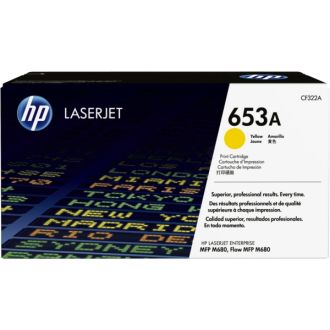 Toner d'origine CF322A / 653A HP - jaune