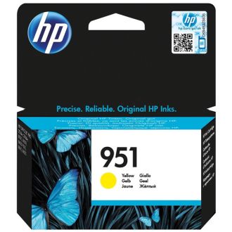 Cartouche d'origine CN052AE / 951 HP - jaune