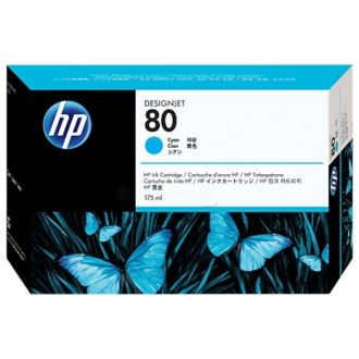 Cartouche d'origine C4872A / 80 HP - cyan