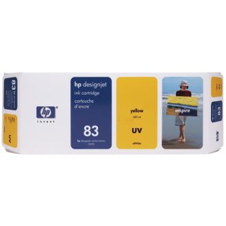 Cartouche d'origine C4943A / 83 HP - jaune
