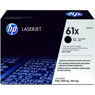 Toner d'origine C8061X / 61X HP - noir