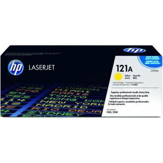 Toner d'origine C9702A / 121A HP - jaune