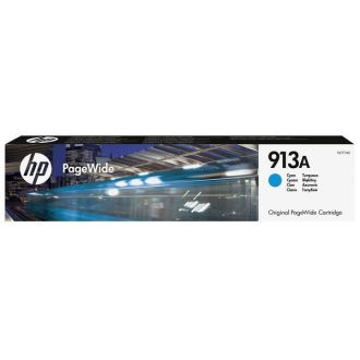 Cartouche d'origine F6T77AE / 913A HP - cyan