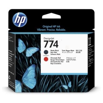 Tête d'impression d'origine P2V97A / 774 HP - noire, rouge