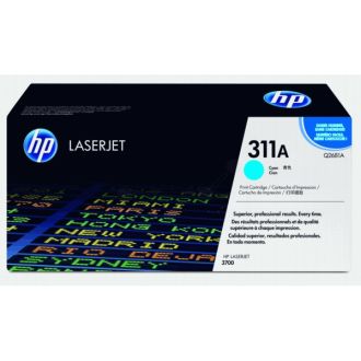 Toner d'origine Q2681A / 311A HP - cyan