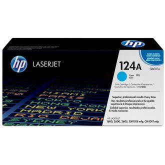 Toner d'origine Q6001A / 124A HP - cyan