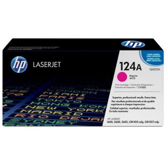 Toner d'origine Q6003A / 124A HP - magenta