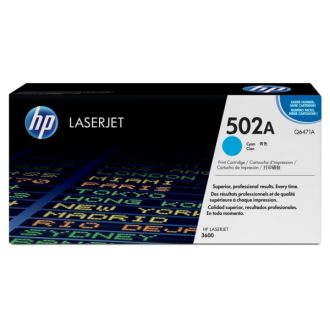 Toner d'origine Q6471A / 502A HP - cyan