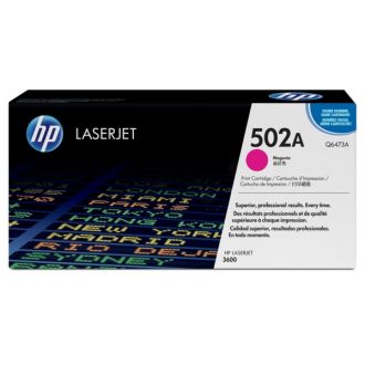 Toner d'origine Q6473A / 502A HP - magenta