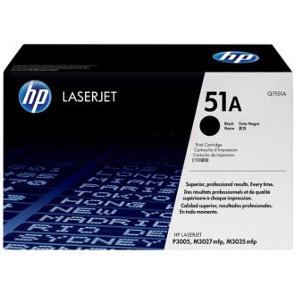 Toner d'origine Q7551A / 51A HP - noir