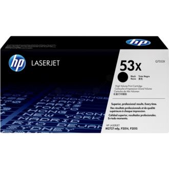 Toner d'origine Q7553X / 53X HP - noir
