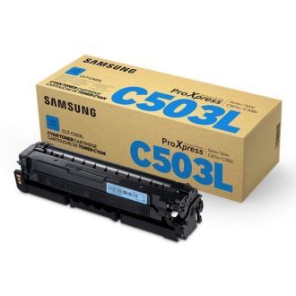 Toner d'origine SU014A / CLT-C503L HP - cyan