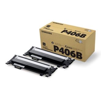 Toner d'origine SU374A / CLT-P406B HP - noir - pack de 2