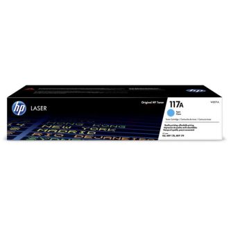 Toner d'origine W2071A / 117A HP - cyan
