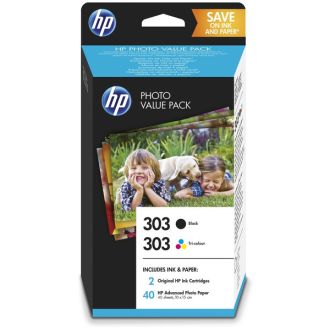 Cartouches d'origine Z4B62EE / 303 HP - multipack 2 couleurs : noire, multicouleur