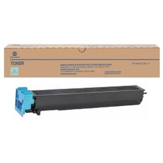 Toner d'origine A0TM450 / TN-613 C Konica Minolta - cyan