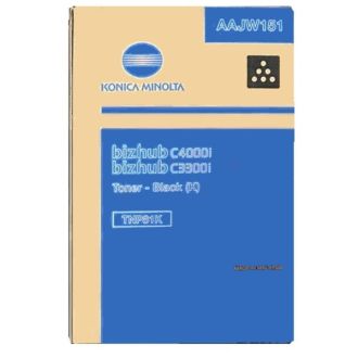 Toner d'origine AAJW151 / TNP-81 K Konica Minolta - noir