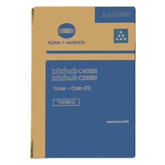 Toner d'origine AAJW451 / TNP-81 C Konica Minolta - cyan