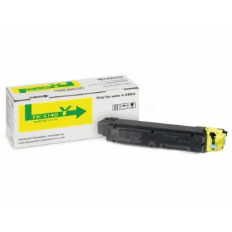Toner d'origine 1T02NRANL0 / TK-5140 Y Kyocera - jaune