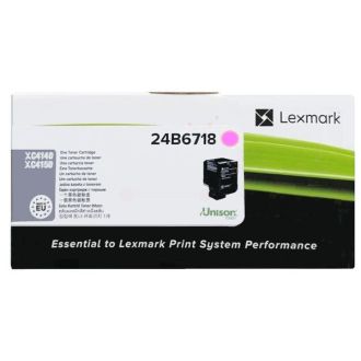Toner d'origine 24B6718 Lexmark - magenta