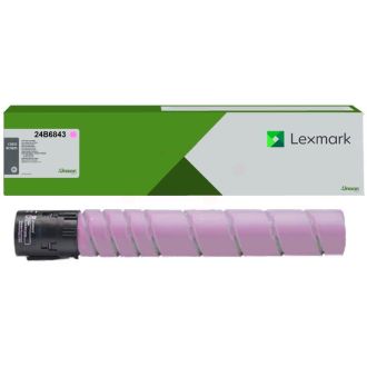 Toner d'origine 24B6843 Lexmark - magenta