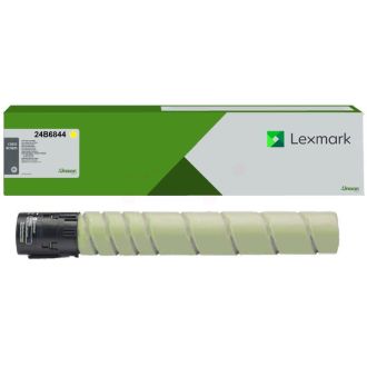 Toner d'origine 24B6844 Lexmark - jaune