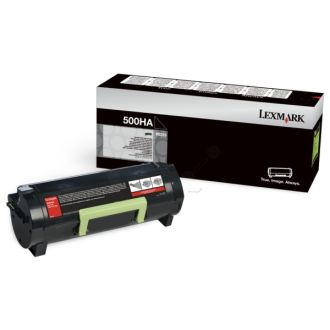 Toner d'origine 50F0HA0 / 500HA Lexmark - noir
