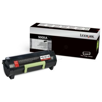 Toner d'origine 50F0XA0 / 500XA Lexmark - noir