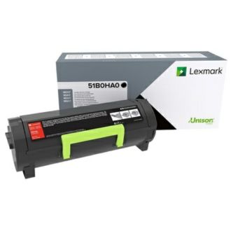 Toner d'origine 51B0HA0 Lexmark - noir