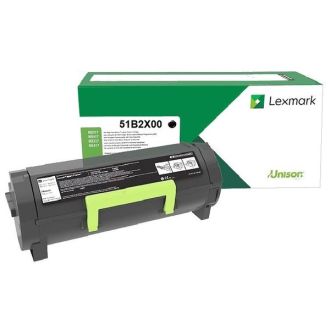 Toner d'origine 51B2X00 Lexmark - noir