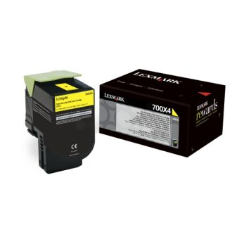 Toner d'origine 70C0X10 / 700X1 Lexmark - noir