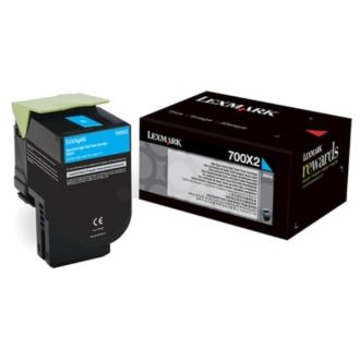 Toner d'origine 70C0X20 / 700X2 Lexmark - cyan