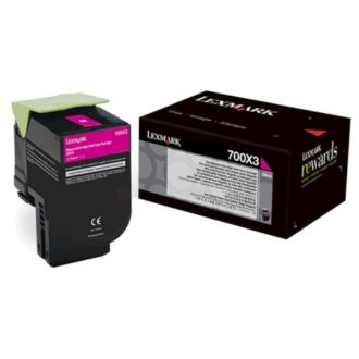 Toner d'origine 70C0X30 / 700X3 Lexmark - magenta