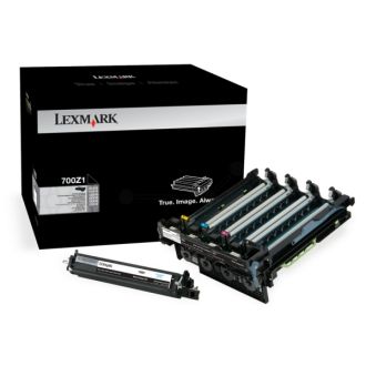 Tambour d'origine 70C0Z10 / 700Z1 Lexmark - noir