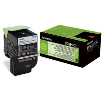 Toner d'origine 70C2HK0 / 702HK Lexmark - noir