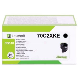 Toner d'origine 70C2XKE / 702XK Lexmark - noir