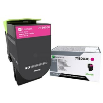 Toner d'origine 71B0030 Lexmark - magenta