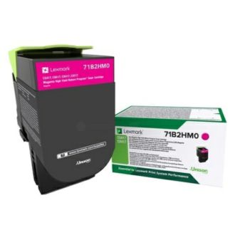 Toner d'origine 71B2HM0 Lexmark - magenta