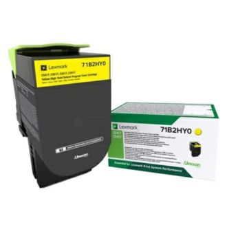 Toner d'origine 71B2HY0 Lexmark - jaune
