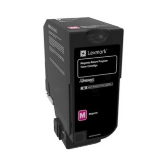 Toner d'origine 74C20ME Lexmark - magenta