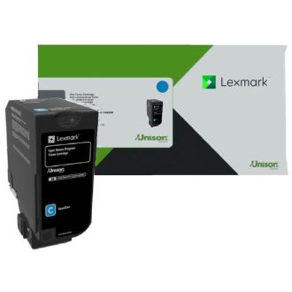 Toner d'origine 74C2SC0 Lexmark - cyan