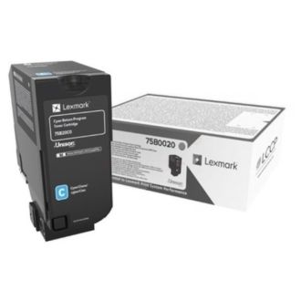 Toner d'origine 75B0020 Lexmark - cyan