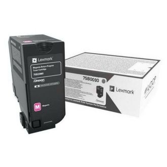 Toner d'origine 75B0030 Lexmark - magenta