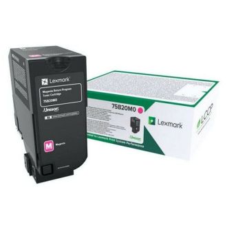 Toner d'origine 75B20M0 Lexmark - magenta