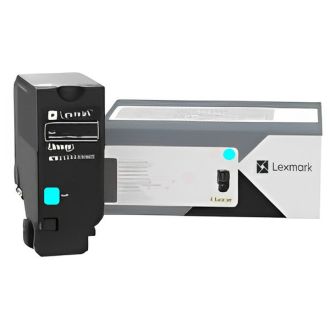 Toner d'origine 81C0X20 Lexmark - cyan