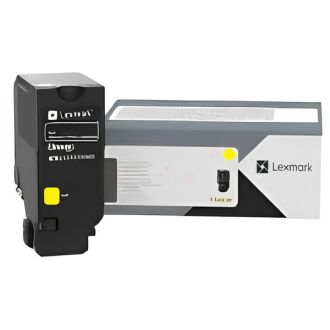 Toner d'origine 81C0X40 Lexmark - jaune