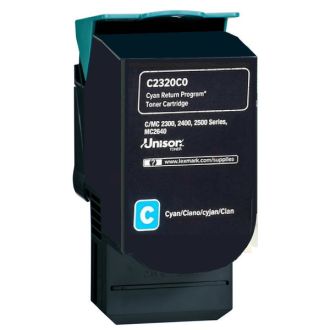 Toner d'origine C242XC0 Lexmark - cyan