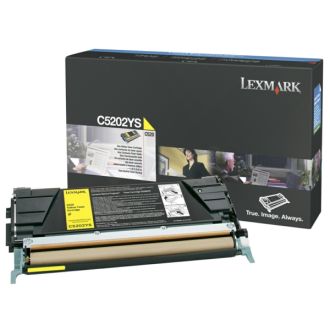 Toner d'origine C5202YS Lexmark - jaune