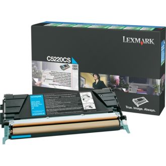 Toner d'origine C5220CS Lexmark - cyan