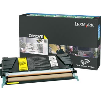 Toner d'origine C5220YS Lexmark - jaune